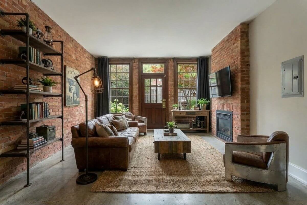 Industrial virtual staging example